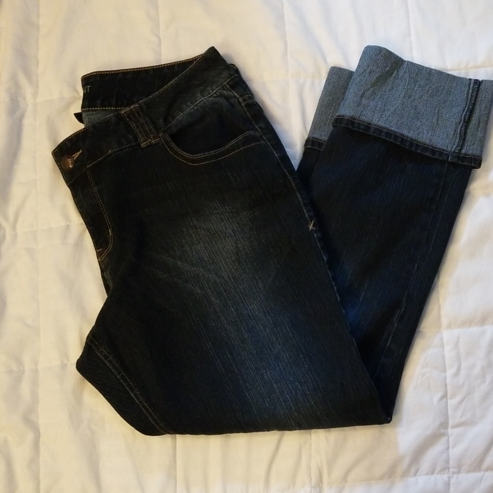 Lane Bryant dark wash jeans
